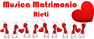Logo musica per matrimonio e ricevimenti a Rieti
